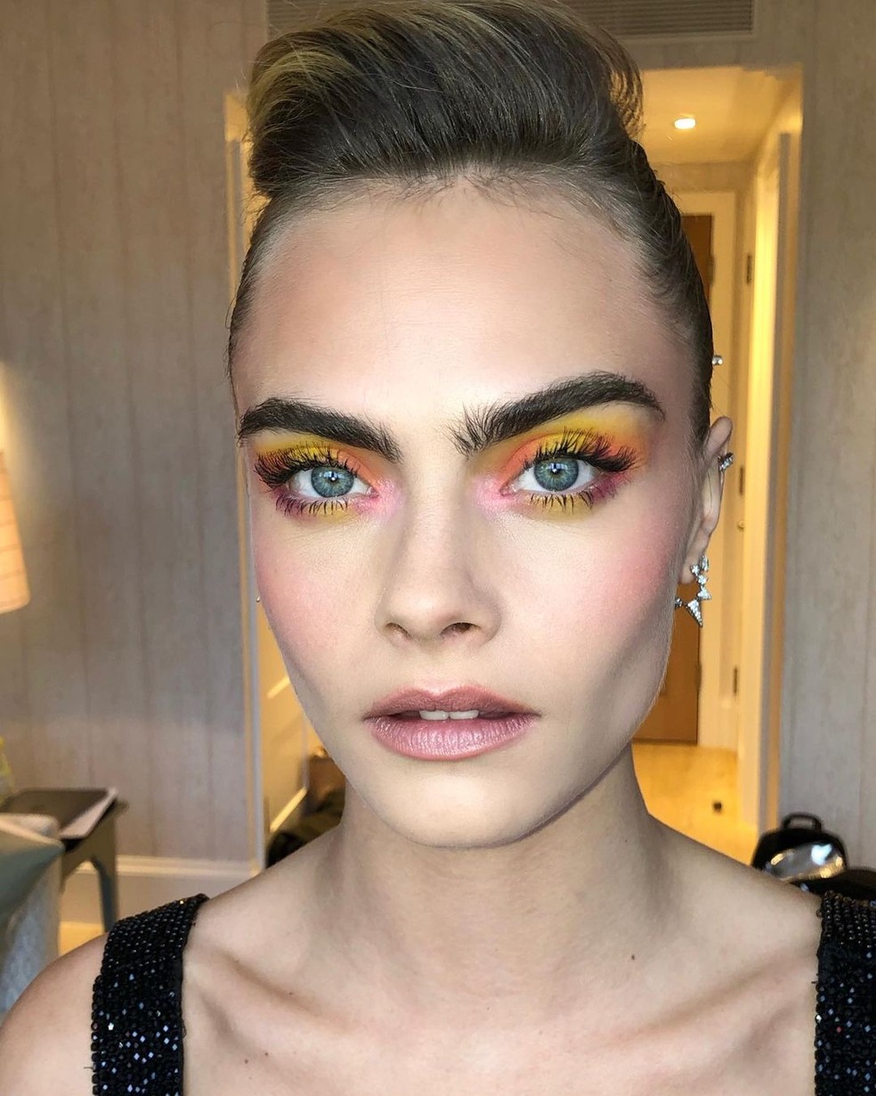 Inspiração de maquiagem para o Carnaval — Foto: Instagram