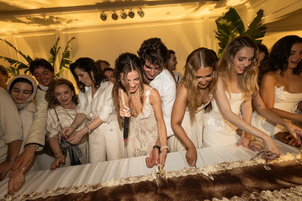 Casamento Giulia Be e Conor Kennedy — Foto: Rod Sack