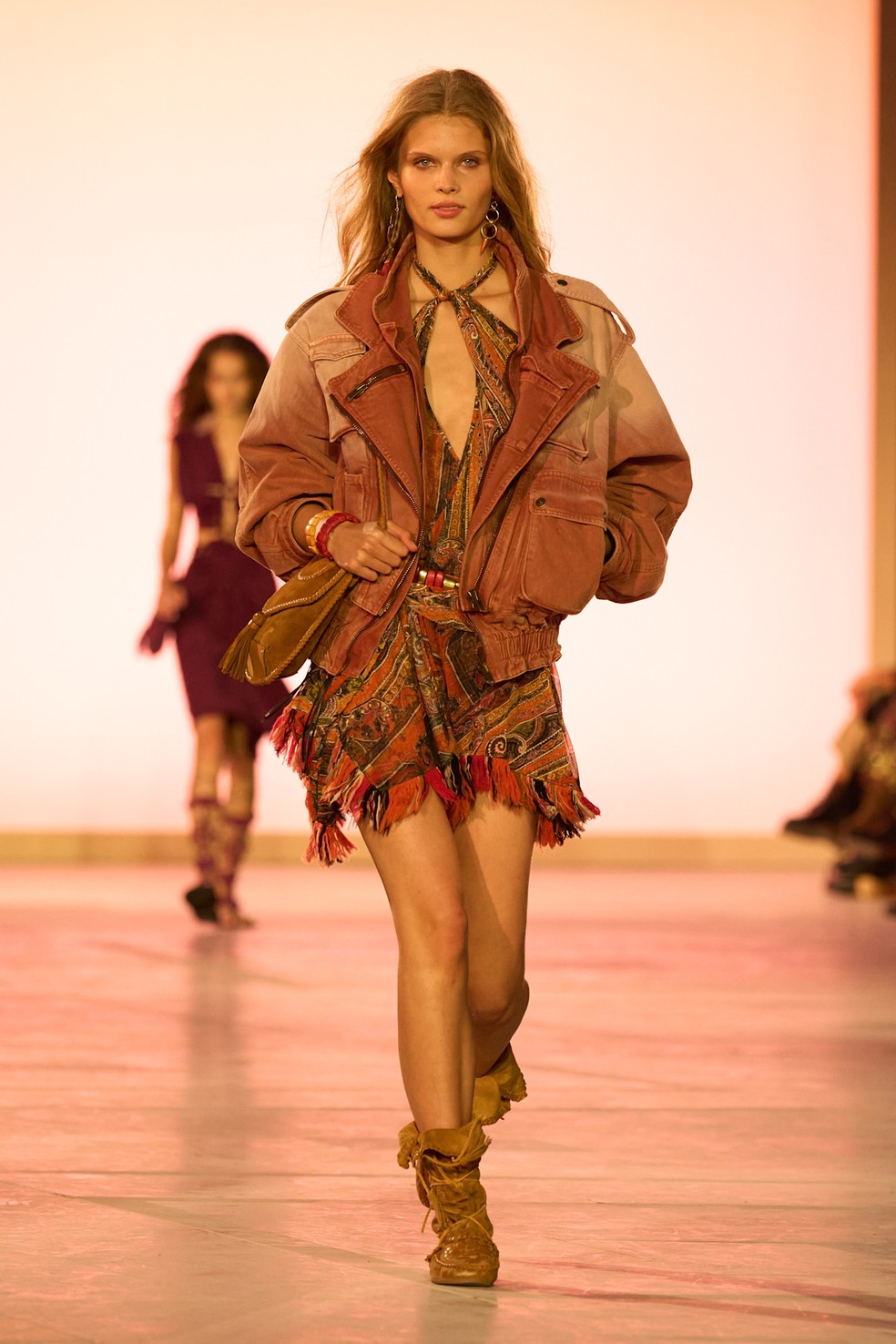 Isabel Marant Primavera/Verão 2025 — Foto: Launchmetrics Spotlight