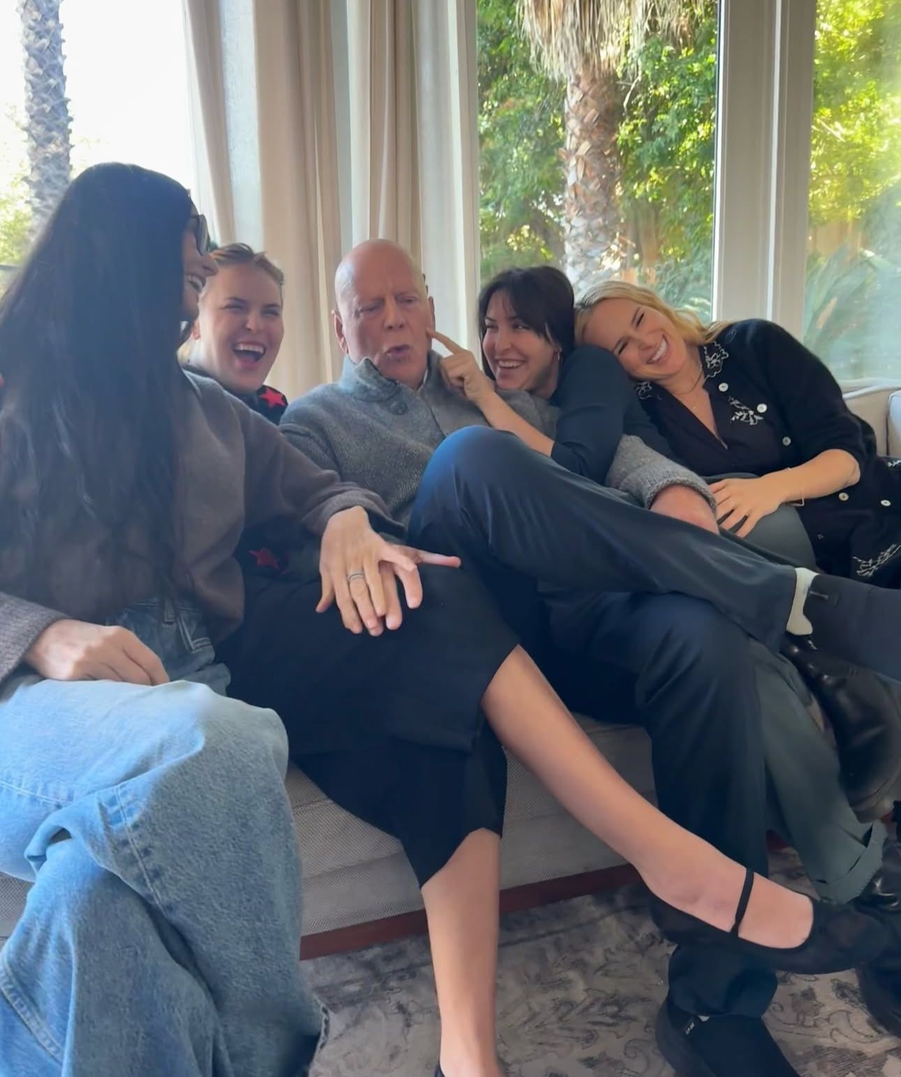 Rumer Willis Valoriza Momentos com Bruce Willis e Filha Louetta