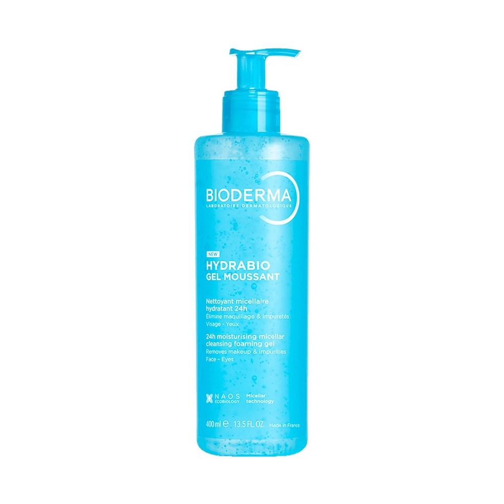 Limpador facial Hydrabio Gel Moussant, Bioderma — Foto: Divulgação