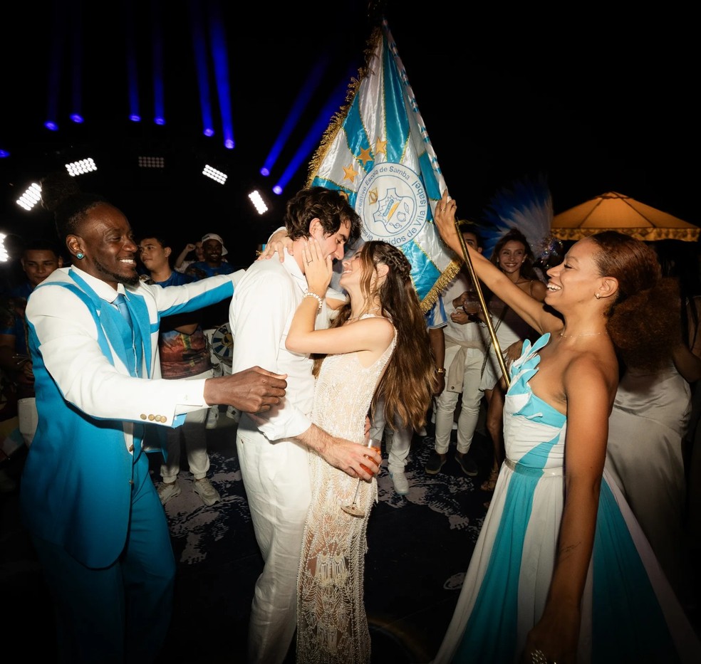 Casamento Giulia Be e Conor Kennedy — Foto: Rod Sack