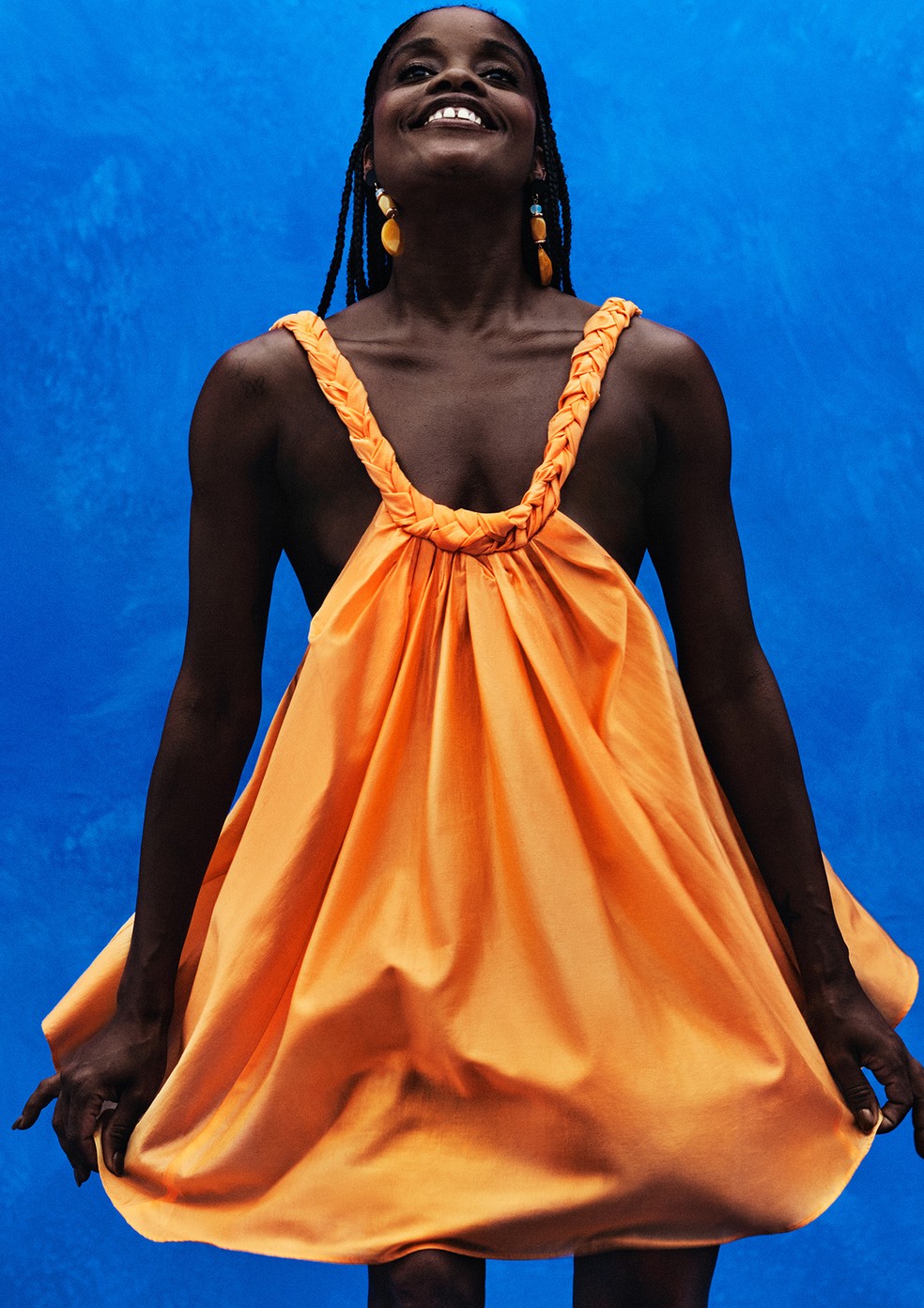 Ingrid Silva é uma das estrelas da campanha — Foto: Rafael Pavarotti