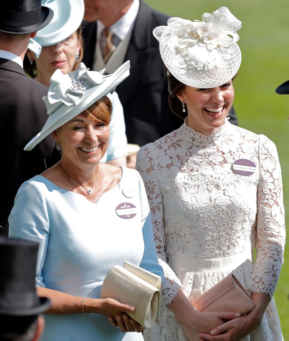 Carole e Kate Middleton — Foto: GettyImages
