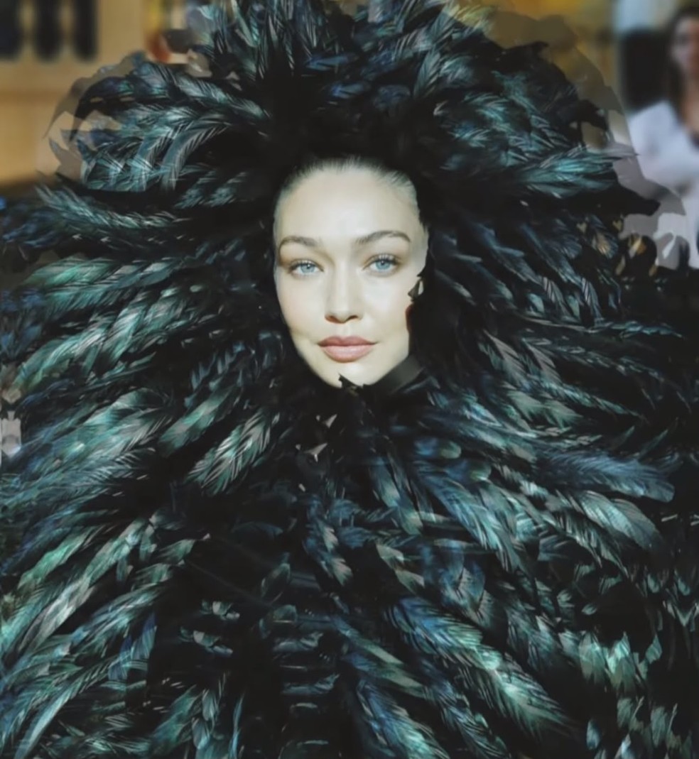 Gigi Hadid faz post — Foto: Reprodução/Instagram