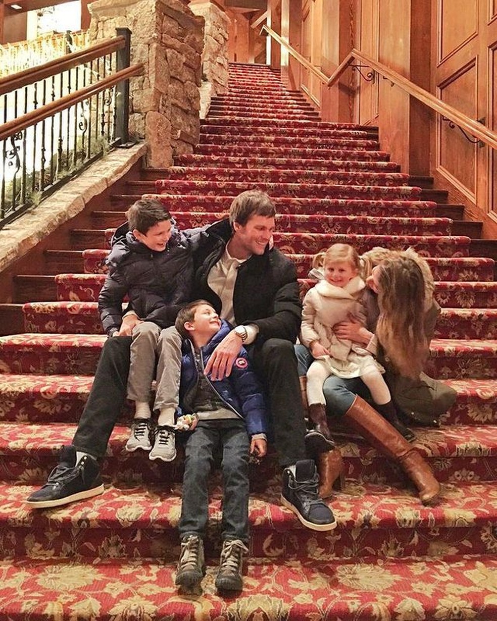 Gisele e Tom Brady — Foto: Reprodução/Instagram