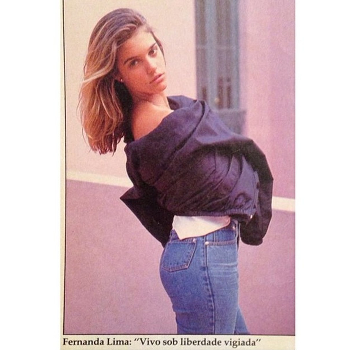 Fernanda Lima posta foto aos 15 anos e agradece homenagem de