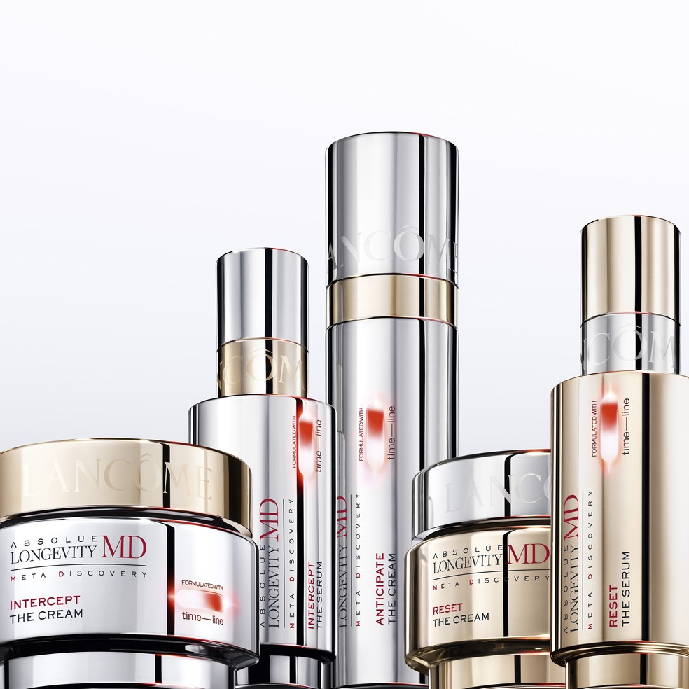 A linha Absolue Longevity MD da Lancôme — Foto: Divulgação