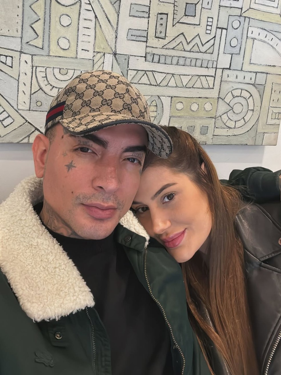 MC Guimê compartilha momentos especiais com Fernanda Stroschein — Foto: Reprodução/Instagram