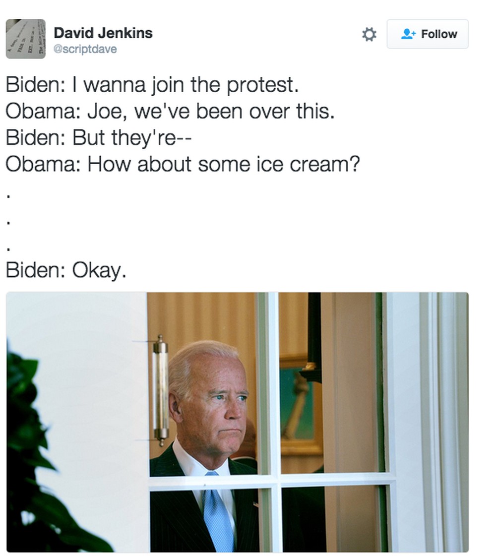 Após vitória de Trump, memes com revolta de Biden e Obama tomam conta(00)