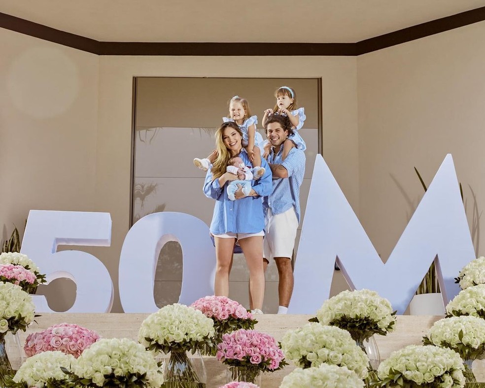 Virginia Fonseca comemora 50 milhões de seguidores nas redes sociais