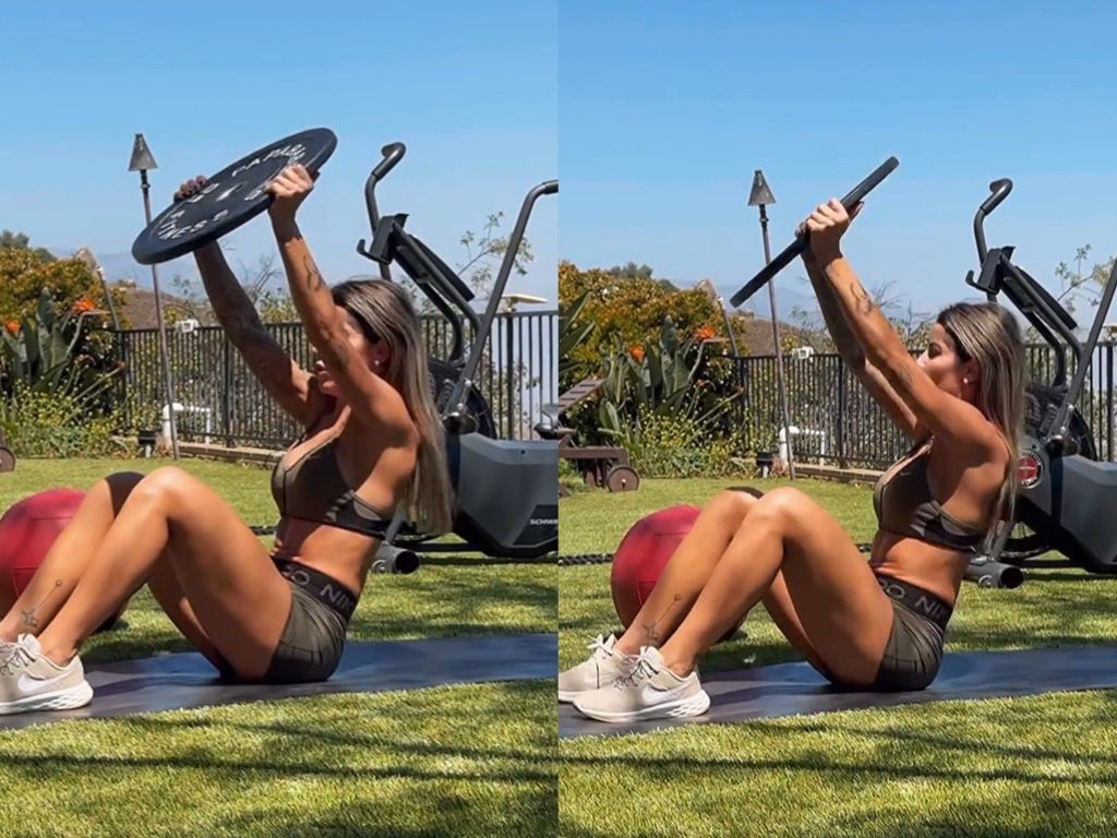Leticia Bufoni inicia a semana com treino intenso ao ar livre