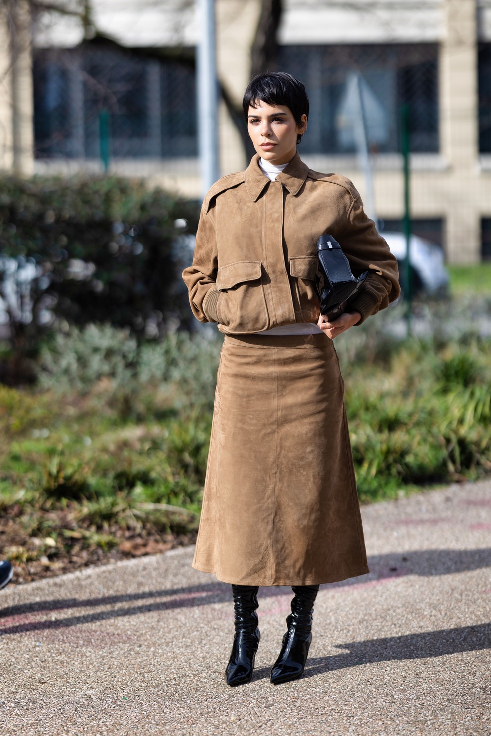 Street style de Milão — Foto: Getty Images