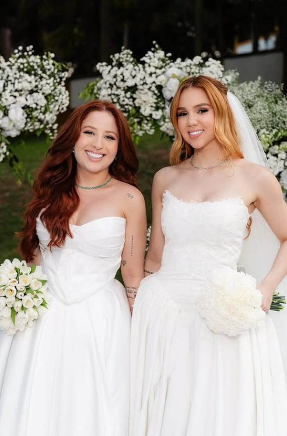 Mari Fernandez e Júlia Ribeiro — Foto: Reprodução/Instagram
