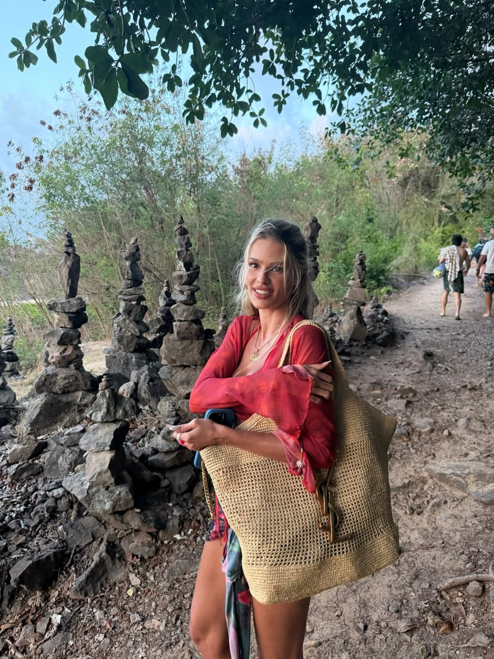 Yasmin Brunet exibe cliques de viagem — Foto: Reprodução/Instagram