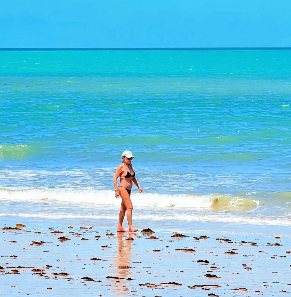 Ana Maria Braga na Bahia — Foto: Reprodução/Instagram