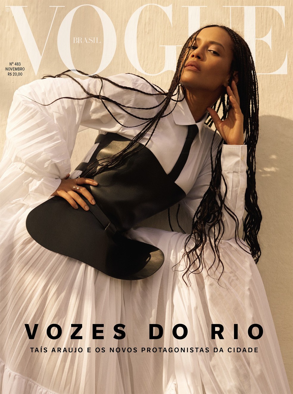 Taís Araujo é a cover-girl da Vogue de novembro especial Rio de
