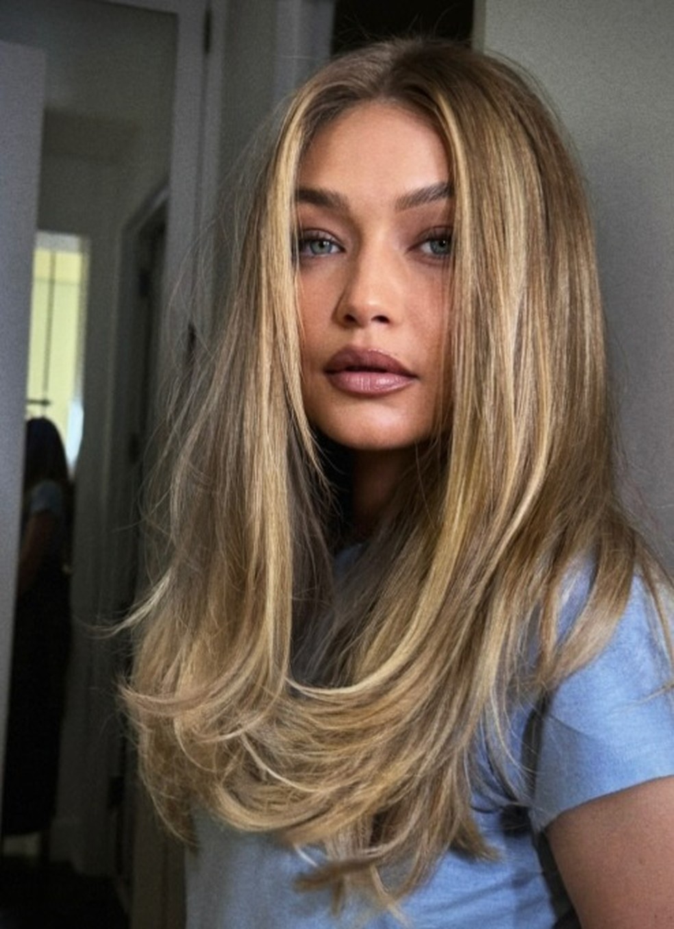 Gigi Hadid renova o visual — Foto: Reprodução/Instagram