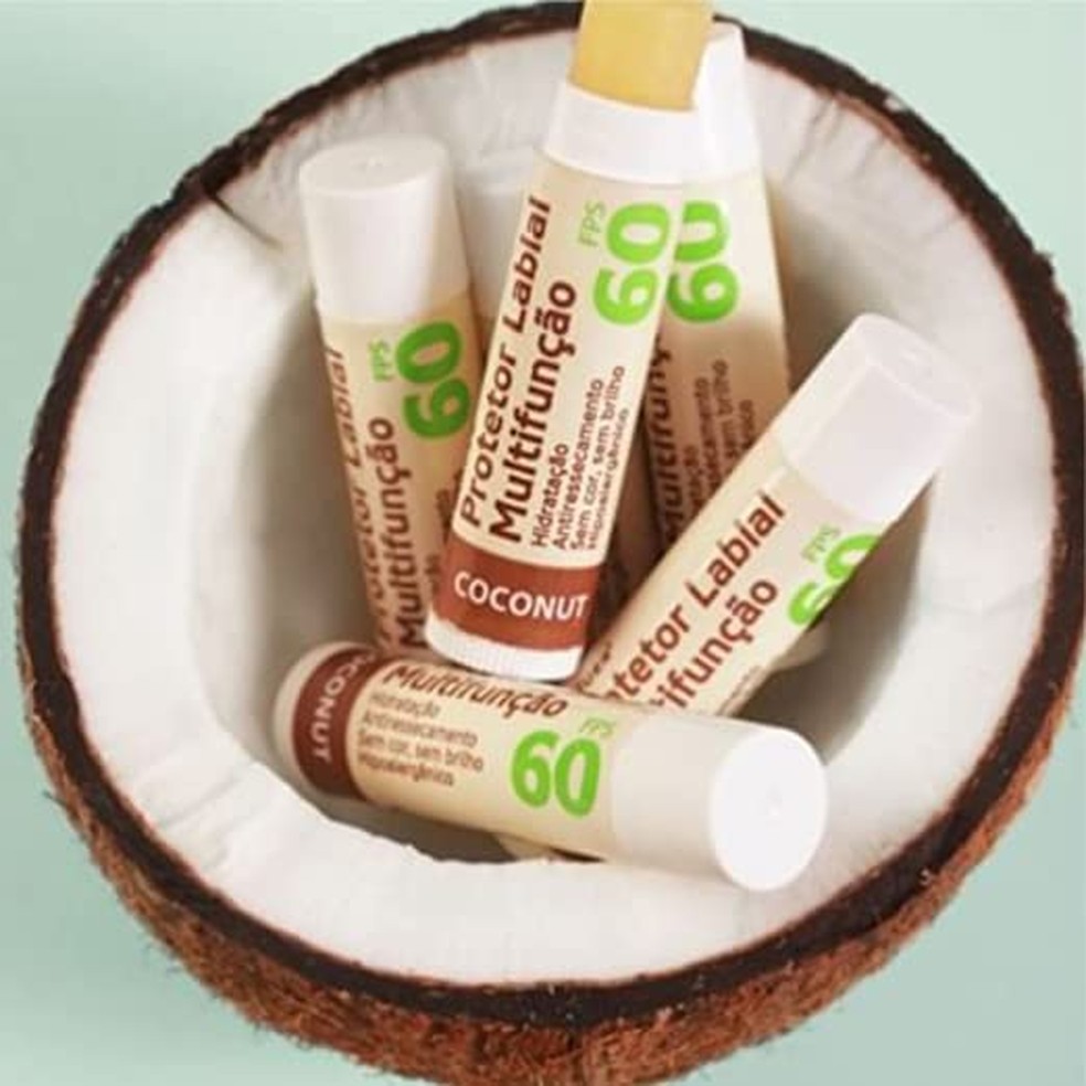 Anasol Protetor Labial FPS 60 Coconut — Foto: Reprodução/ Instagram 