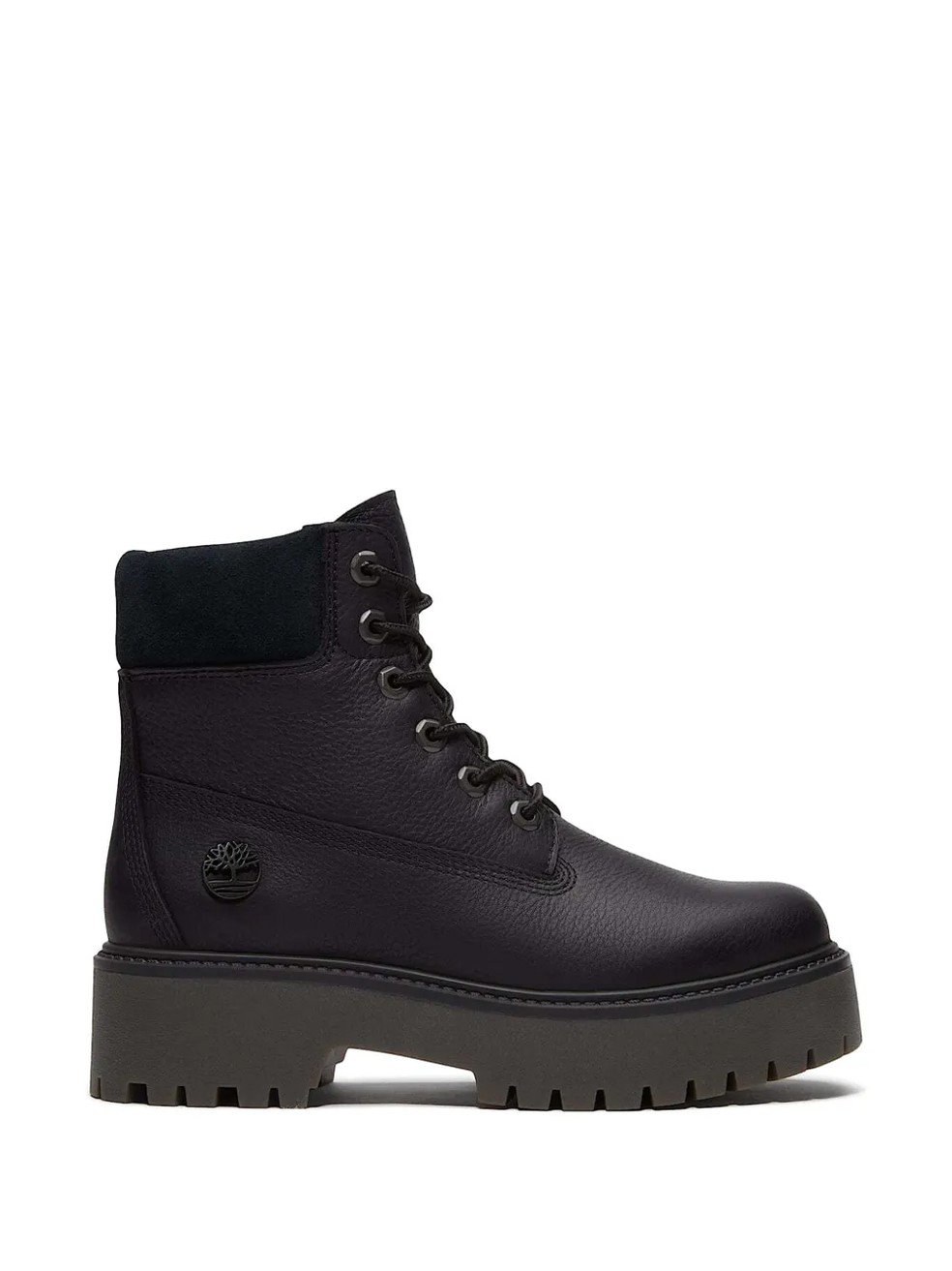 Coturno de couro, Timberland — Foto: Reprodução