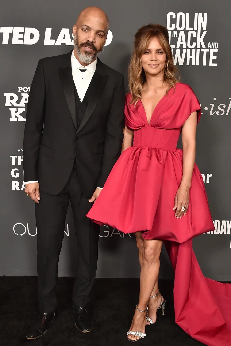 Van Hunt e Halle Berry — Foto: Alberto E. Rodriguez/FilmMagic