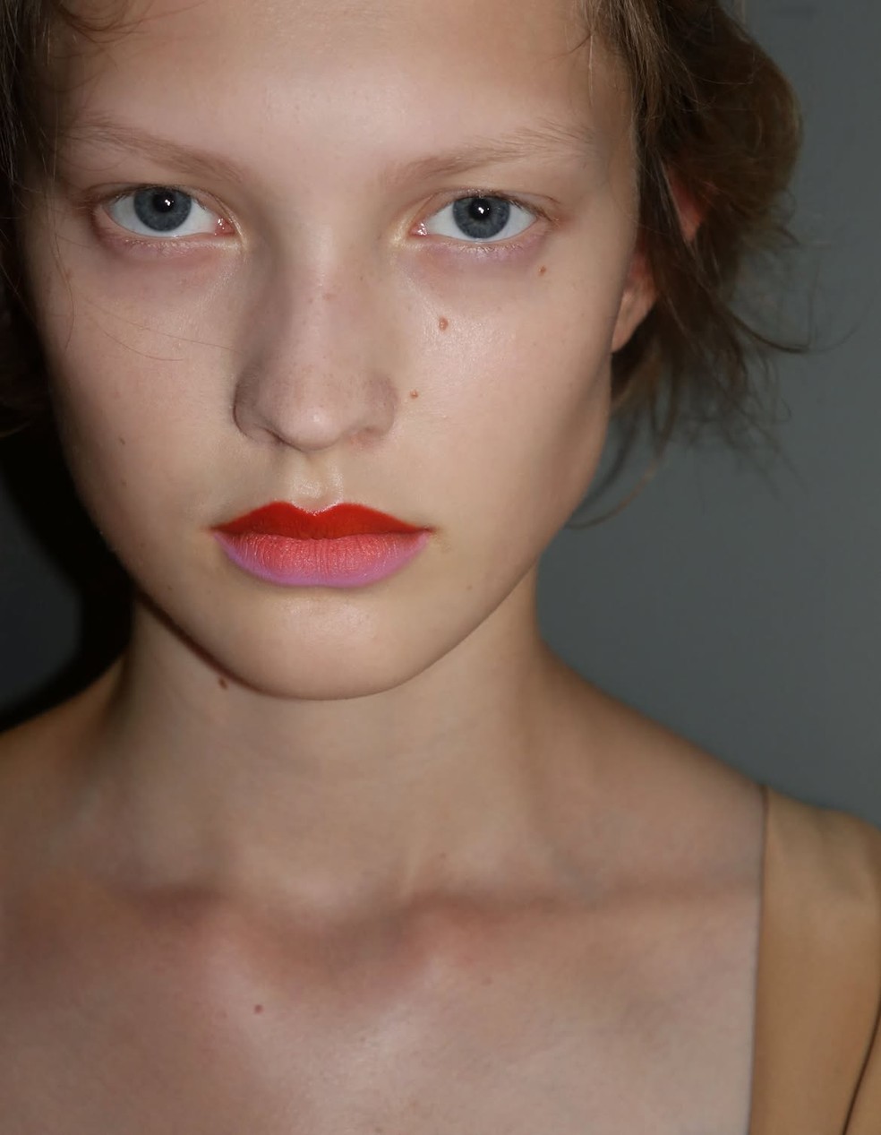 Beleza do desfile de Dies Van Noten na semana de moda de Paris, verão 2027 — Foto: Reprodução/Instagram