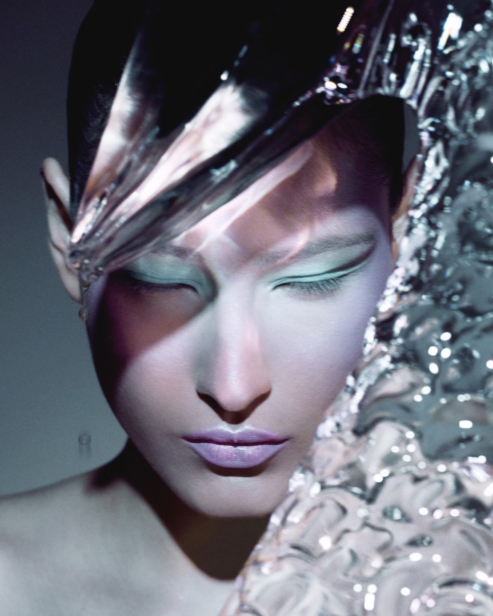 Cold girl makeup — Foto: Fernando Tomaz