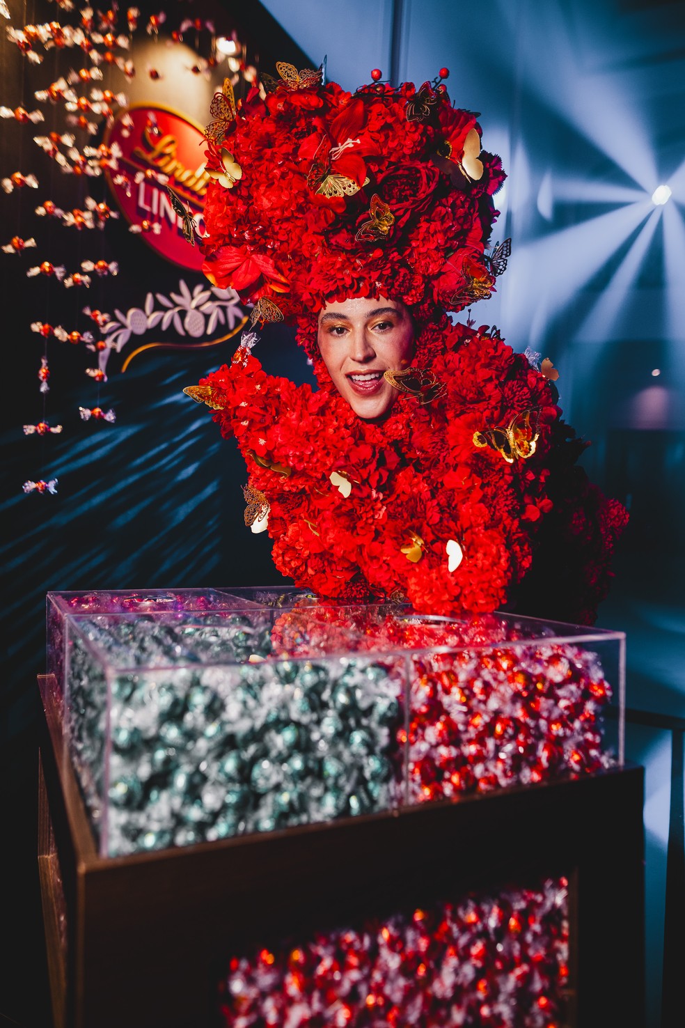 Além de Gabb, todos os convidados puderam degustar as trufas durante o Baile da Vogue — Foto: Lucas Jones