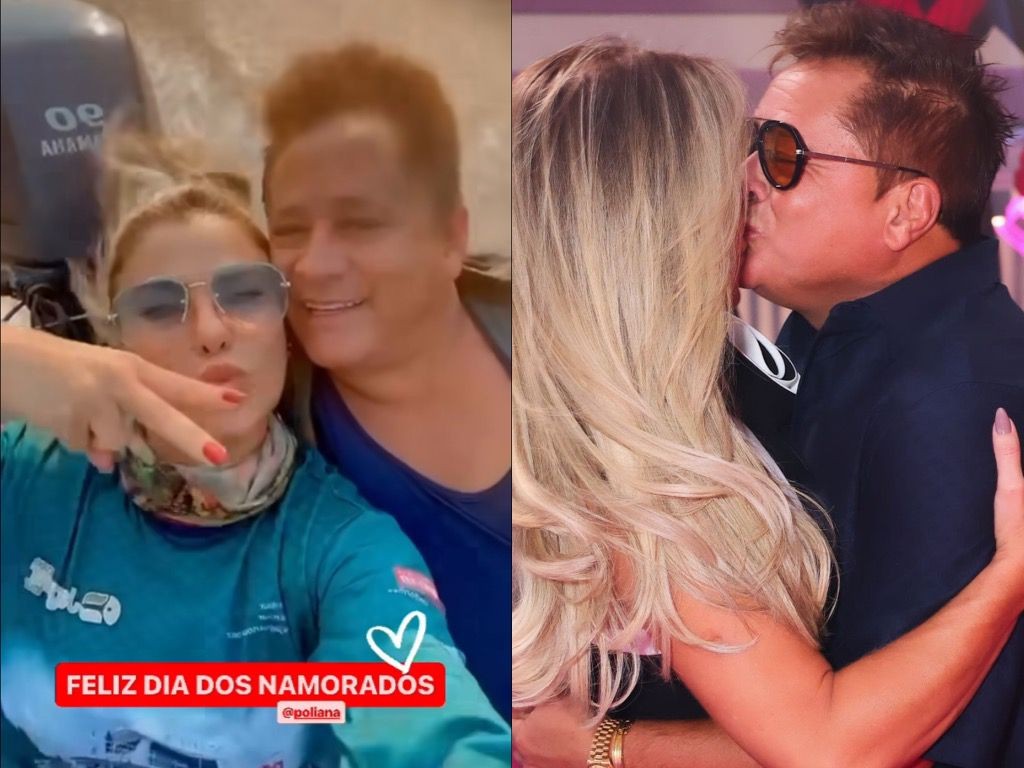Poliana Rocha se derrete por Leonardo no Dia dos Namorados