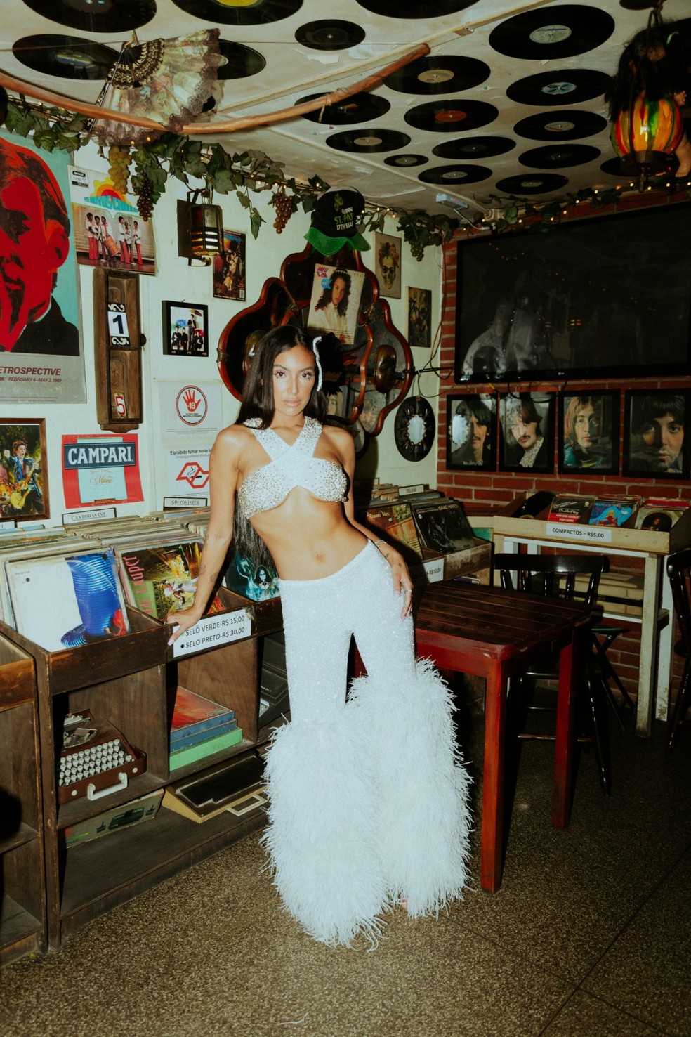 Vanessa Lopes faz homenagem a Cher — Foto: Divulgação