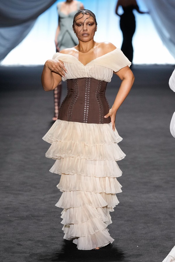 A*様 JEAN PAUL GAULTIER クラシックハイウエストトラウザーズ Jean Paul Gaultier | Alta-costura | Verão 2025