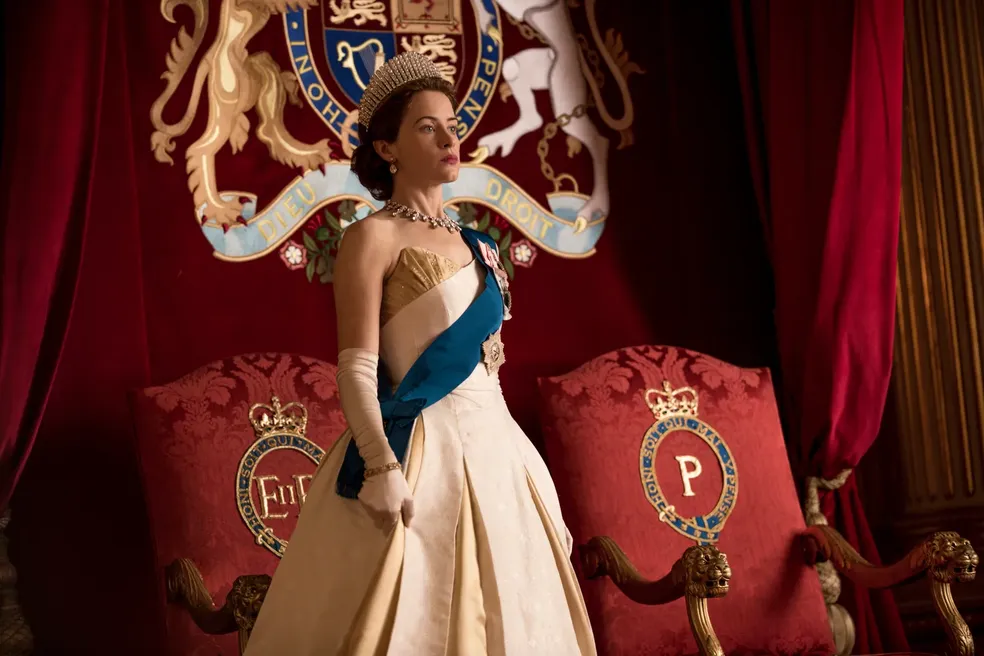 Claire Foy em 'The Crown' — Foto: Robert Viglasky / Netflix / Divulgação