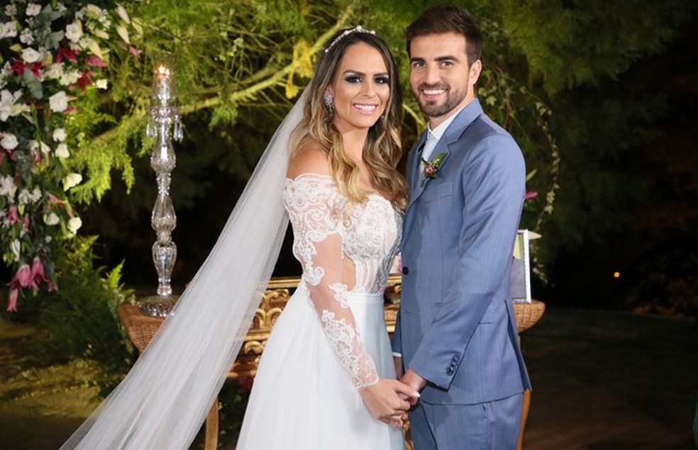 Casamento de Aline Lima e Rafael Longuine (Foto: Manuela Scarpa/ Brazil News) — Foto: Vogue