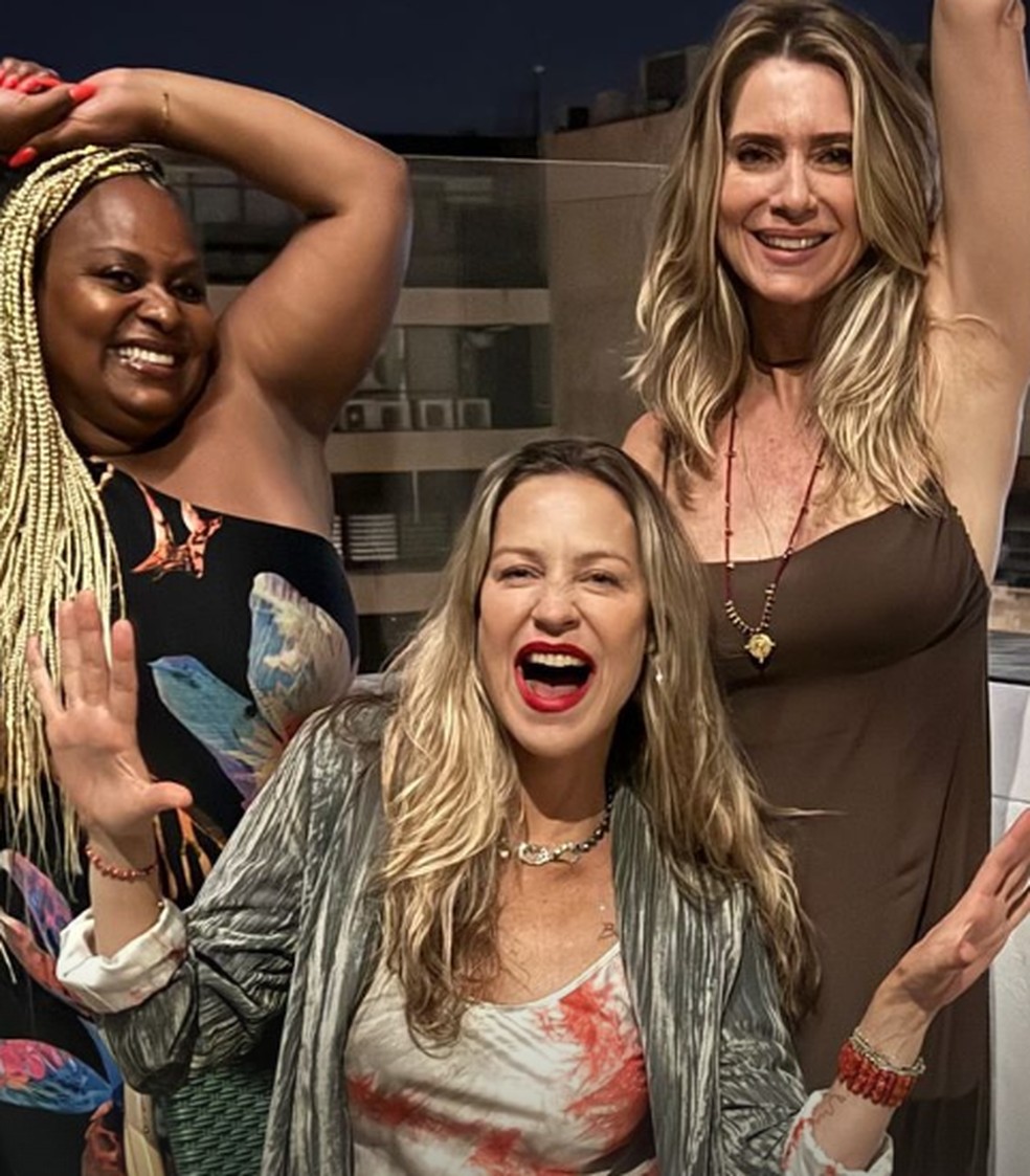 Luana Piovani mostra encontro com Letícia Spiller e Magda Burity em Portugal — Foto: reprodução/instagram