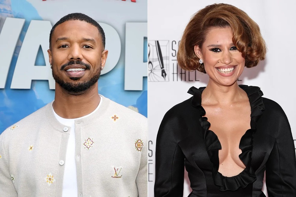 Michael B Jordan; Raye — Foto: Getty Images