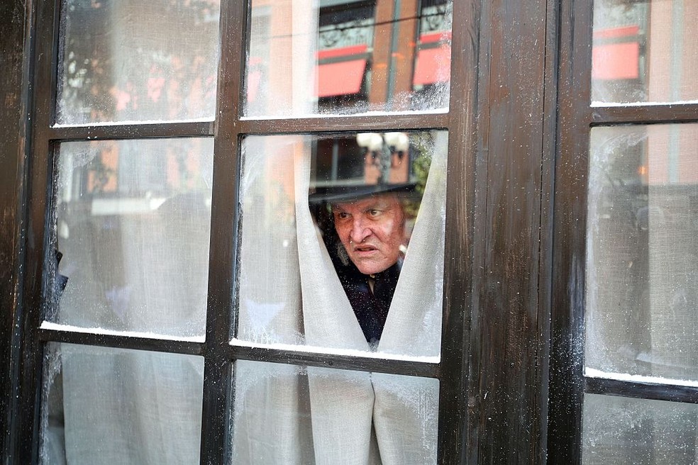 Johnny Depp como Scrooge — Foto: GettyImages