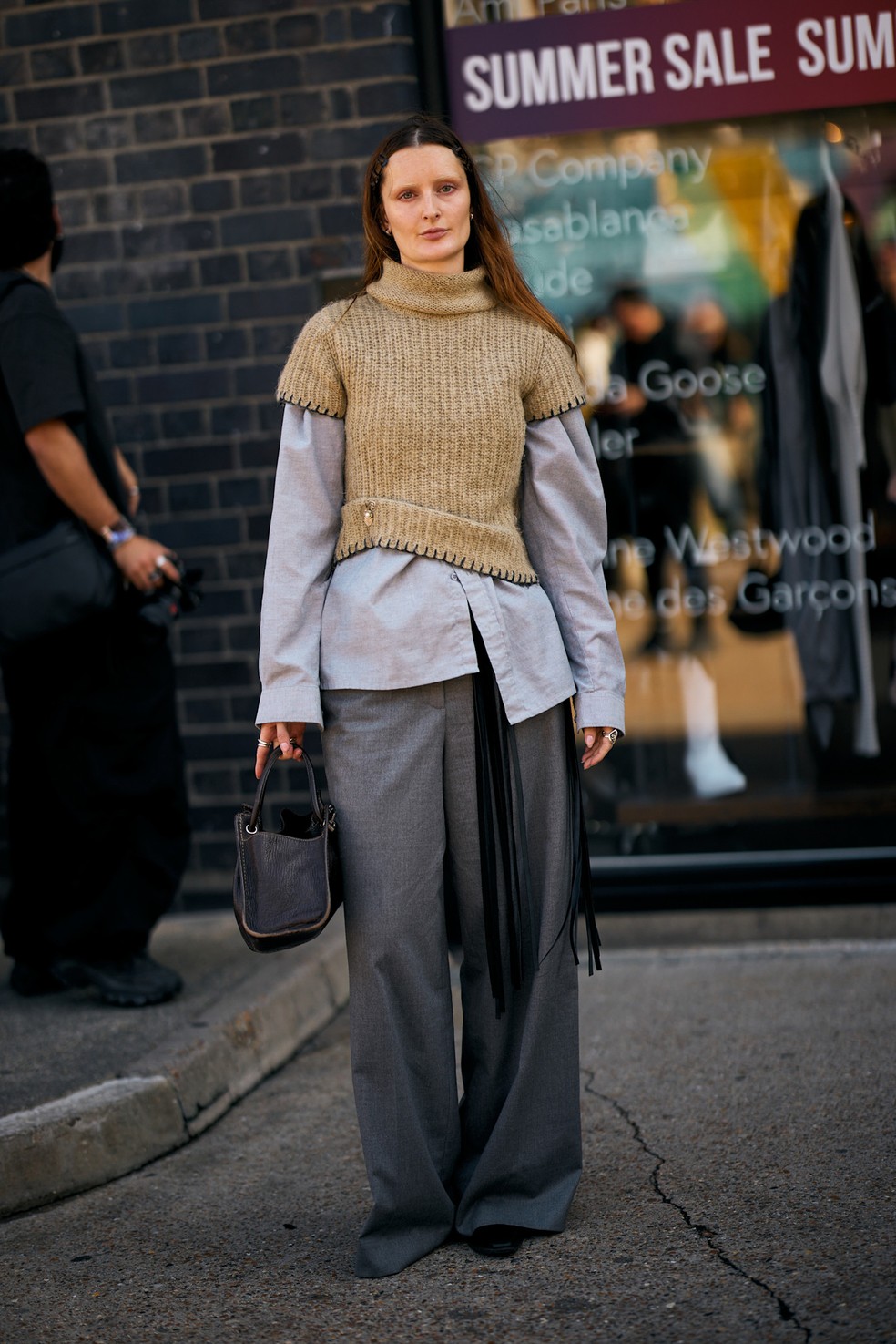 Look da semana de moda londres l Verão 2027 — Foto: Launchmetrics