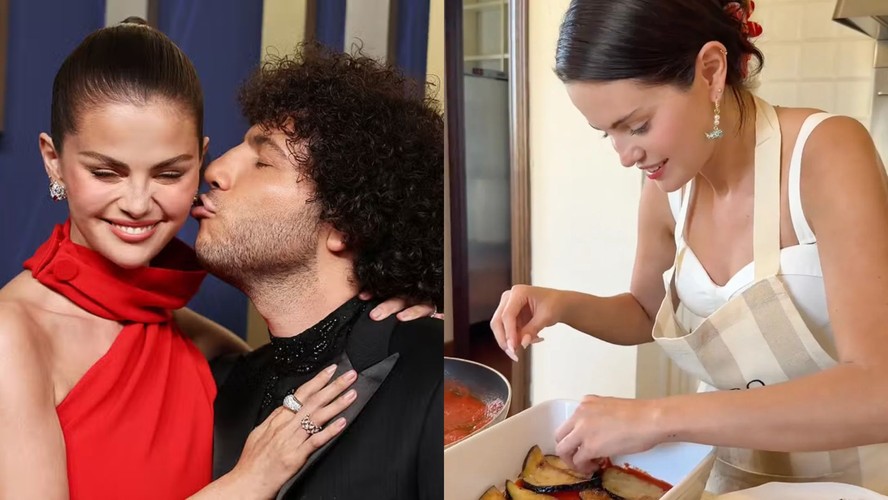 Benny Blanco celebra aniversário de Selena Gomez com aula de culinária em Bolonha