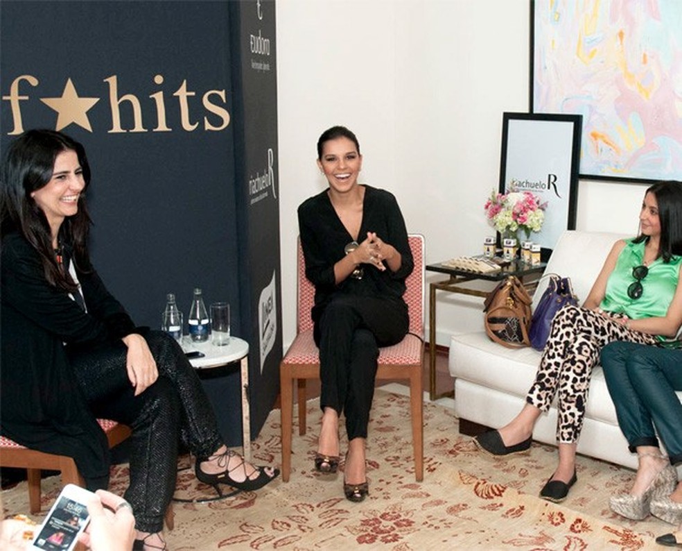 Mariana Rios participou de conversa com as blogueiras do F*Hits, apresentada por Alice Ferraz (Foto: Carlos Castro) — Foto: Vogue