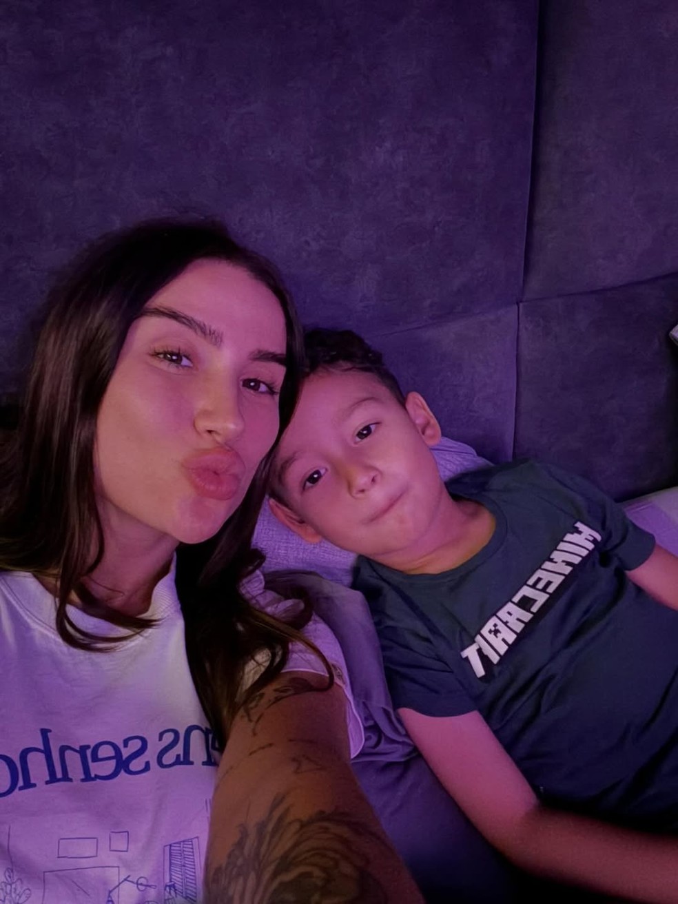 Bianca Andrade se derrete em cliques ao lado do filho, Cris — Foto: Reprodução/Instagram