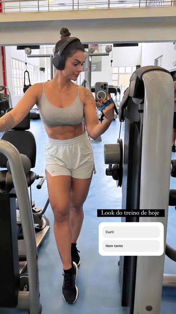 Kelly Key surge com look fitness e incentiva: 'Não pode faltar ao ...