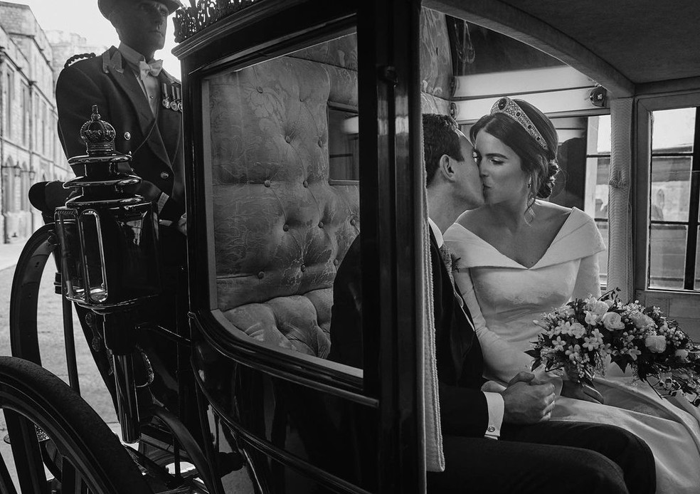 Casamento da Princesa Eugenie — Foto: @alexbramall