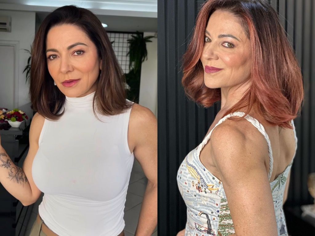 Karina Lucco muda o visual e passa para o time das ruivas