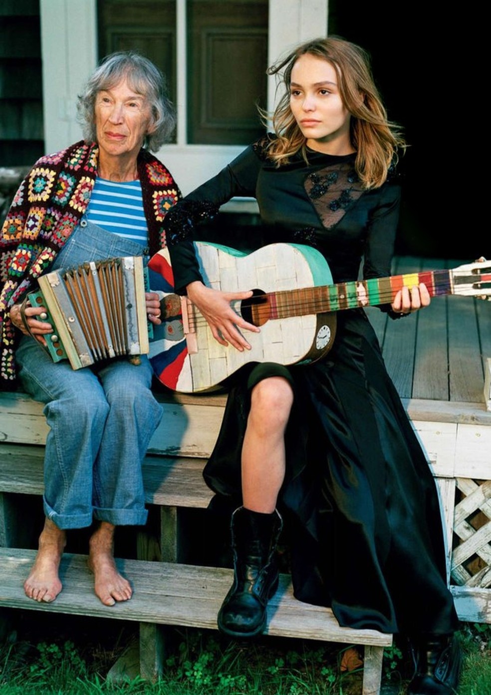 Lily-Rose Depp na Vogue UK de dezembro
