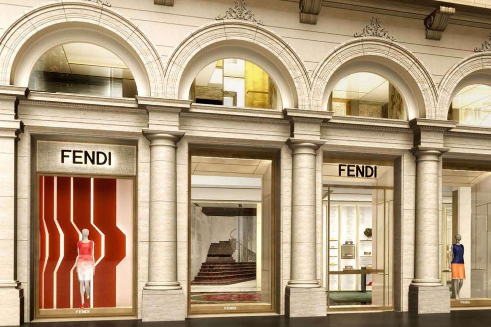 Fendi inaugura sua maior butique do mundo em Roma, Lifestyle