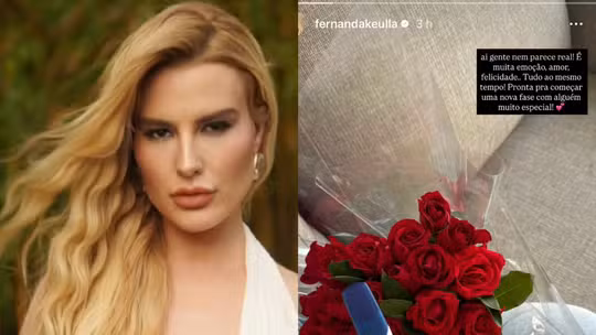 Fernanda Keulla, aos 39 anos, celebra a chegada do primeiro filho com 'muita emoção'