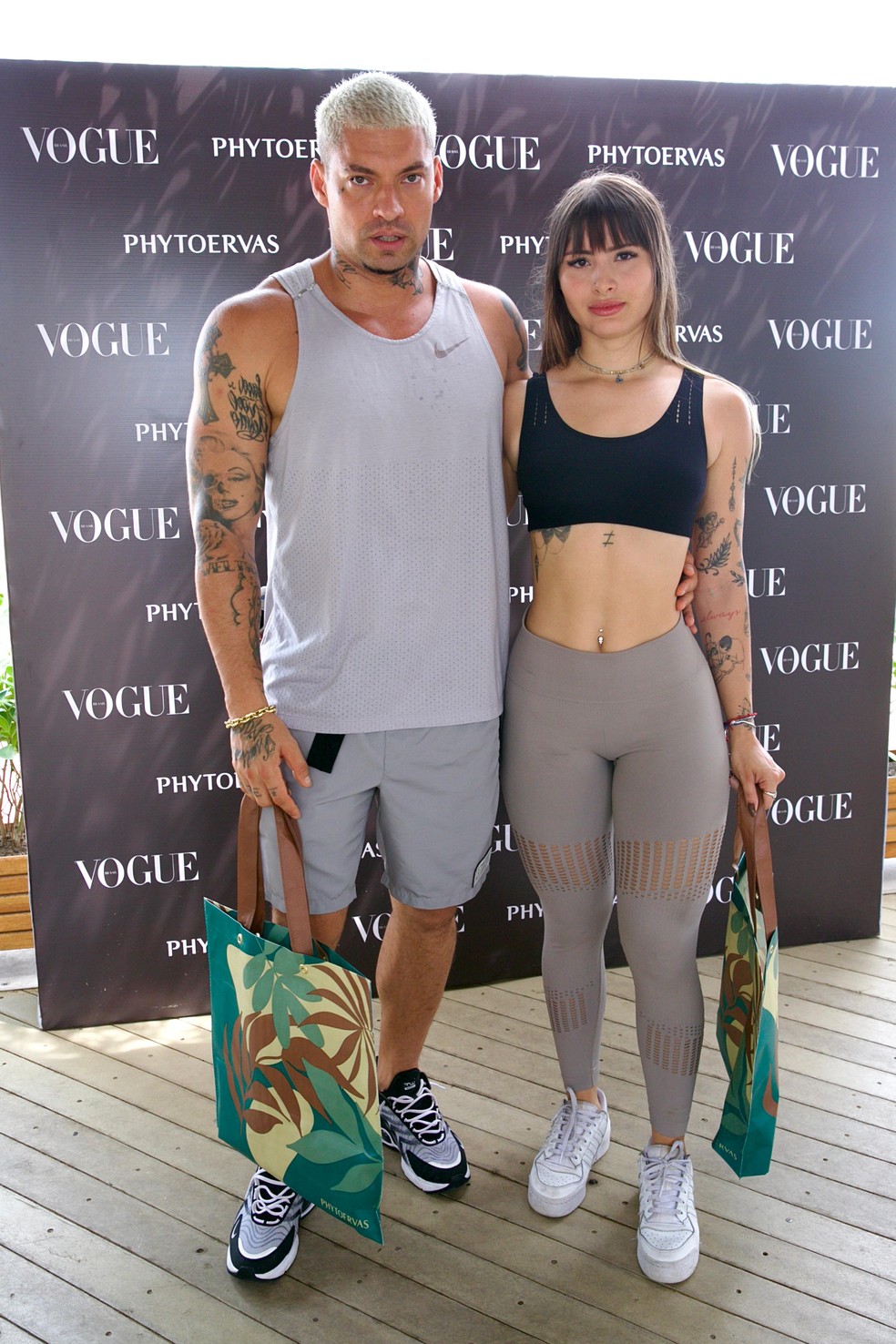 Felipe Ret e Aghata S&aacute; &mdash; Foto: Roberto Filho