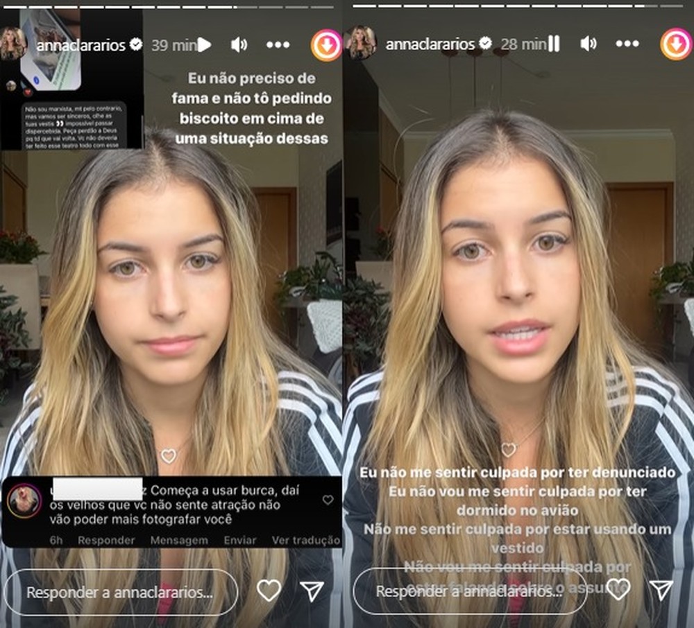 Influenciadora Anna Clara Rios conta novos detalhes sobre assédio em ...
