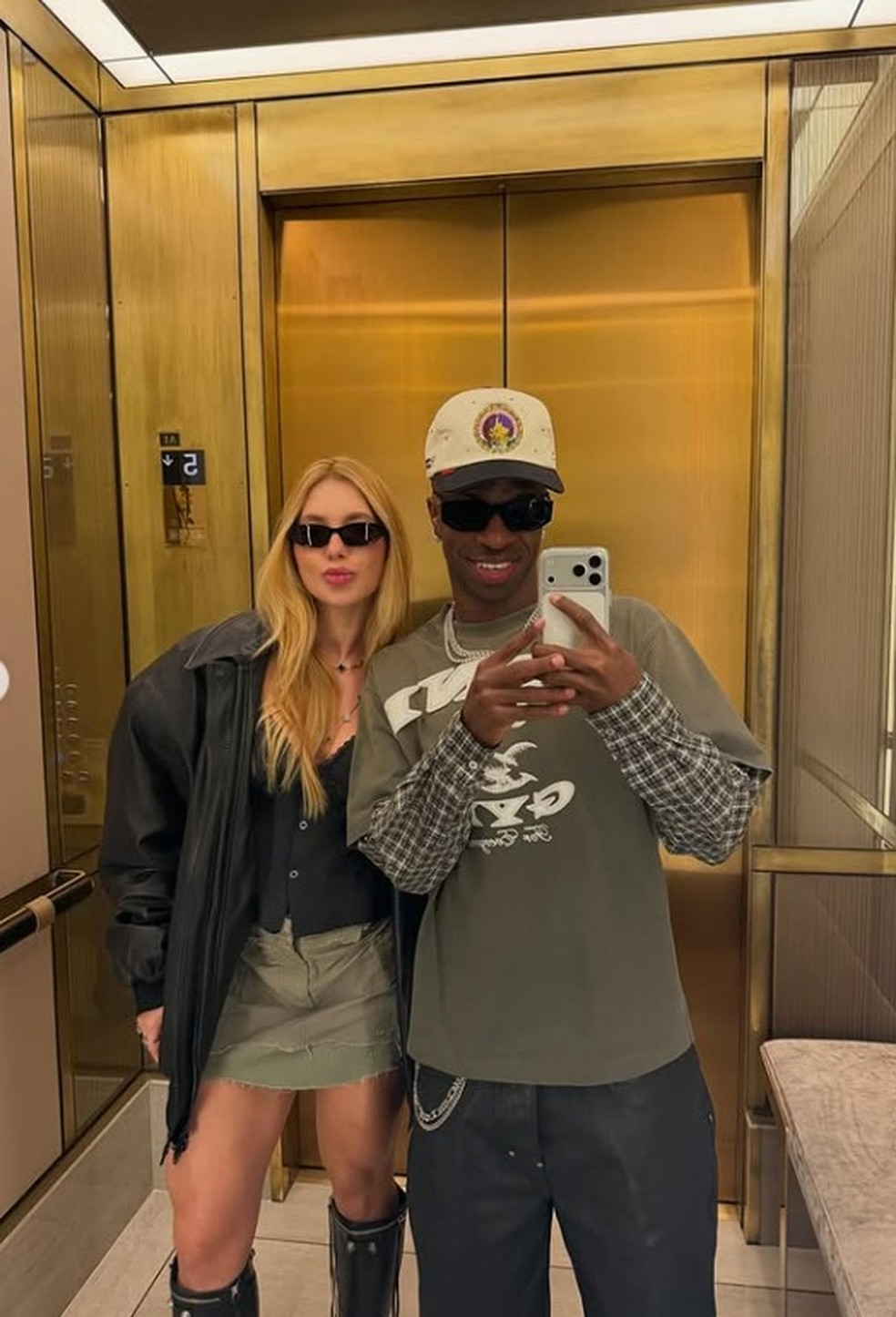 Virginia e Vini Jr — Foto: Reprodução/Instagram