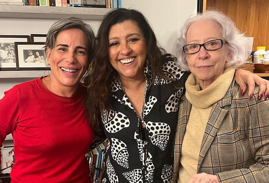 Gloria Pires, Regina Casé e Fernanda Montenegro